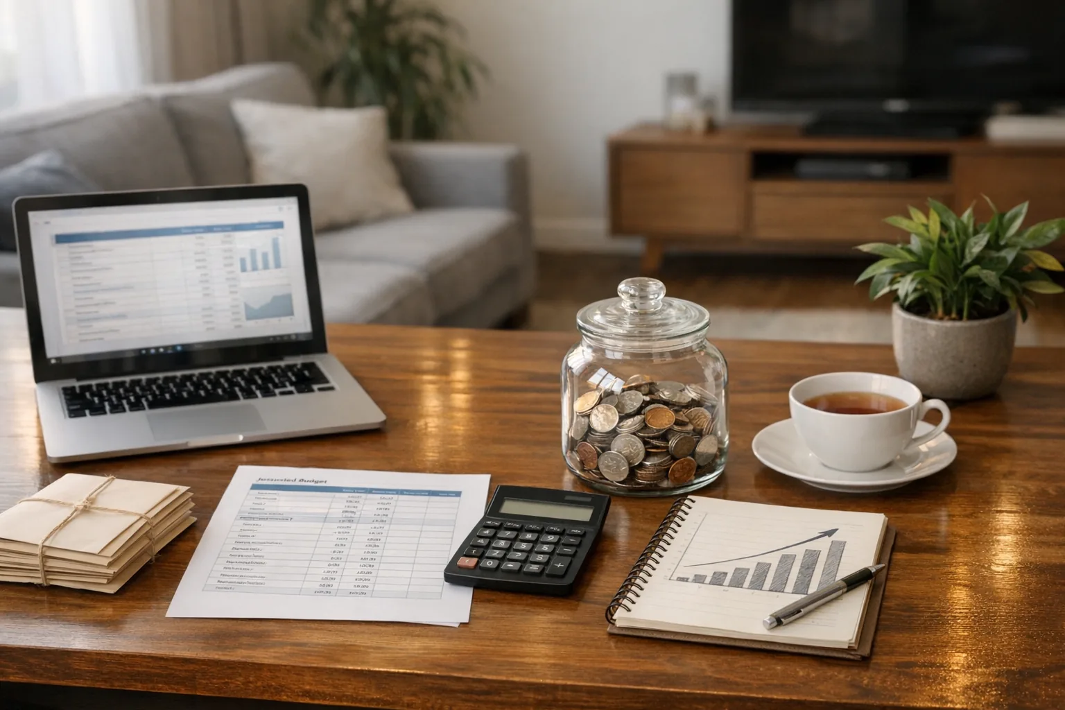 Profesjonalne planowanie finansów i budżetu domowego - wykresy i analizy